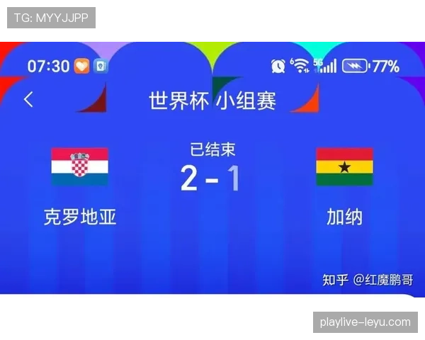 克罗地亚2-1加纳：世界杯L组末轮战报